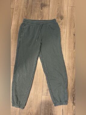 Aerie: Forest Green Jogger Sweatpants : Size Small